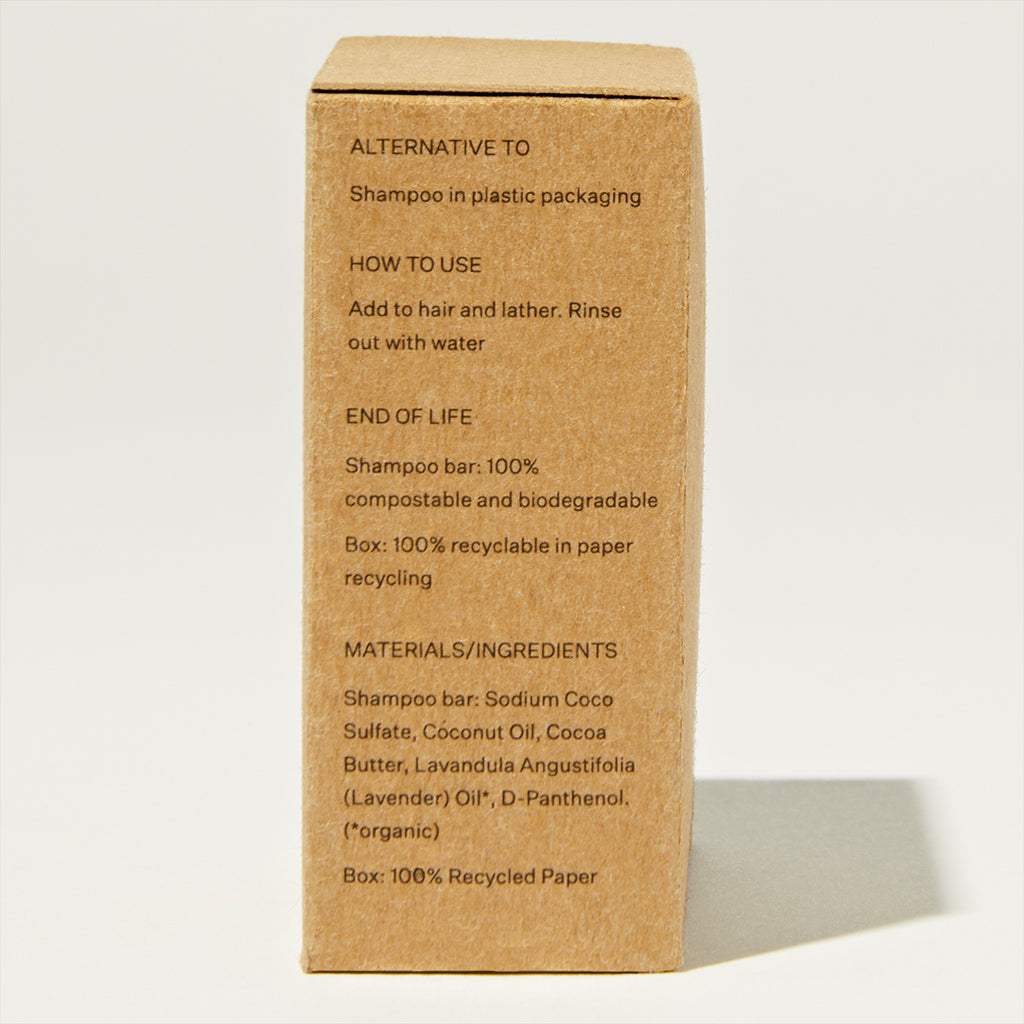 Package Free Shampoo Bar